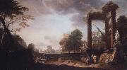 Marco Ricci Classical capriccio of Rome oil painting reproduction